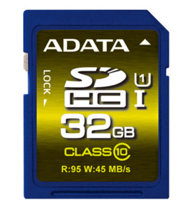 ADATA Premier Pro SDHC Class 10 UHS-I U1 32GB