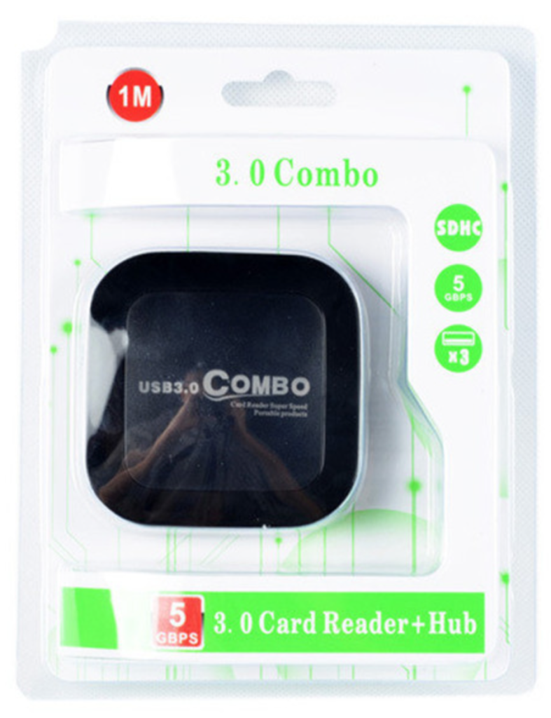 Combo 3.0 Card Reader + Hub