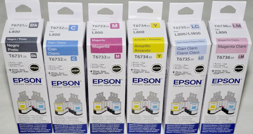 Epson 6 color ink