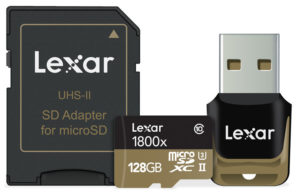 Lexar Professional 1800x microSD UHS-II