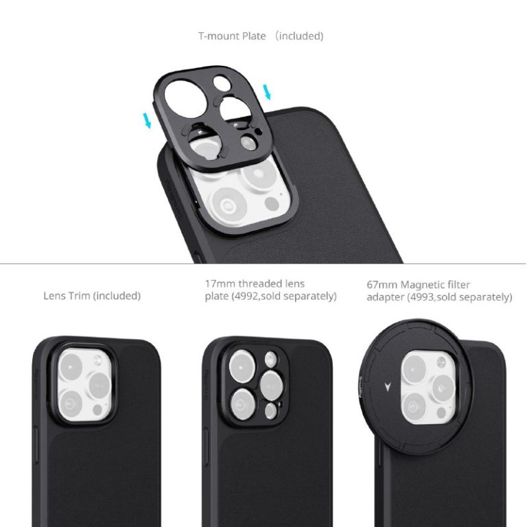 SmallRig анонсирует FilMov Lightweight Photography Case Kit для iPhone 16 Pro — фото 7