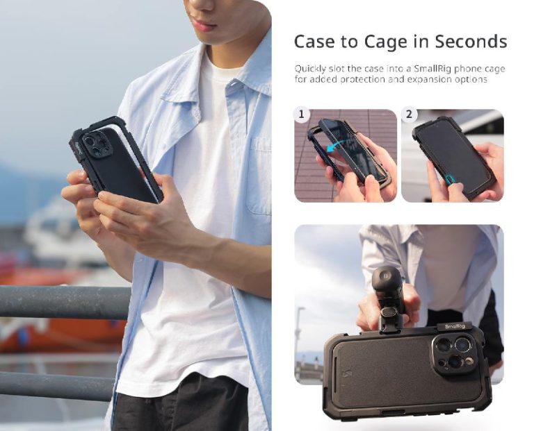 SmallRig анонсирует FilMov Lightweight Photography Case Kit для iPhone 16 Pro — фото 4