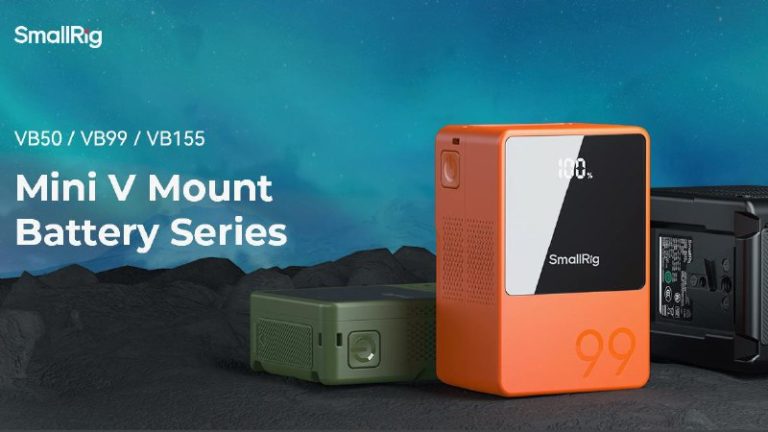 Smallrig представили лёгкие цветные батареи V-Mount — SmallRig VB50