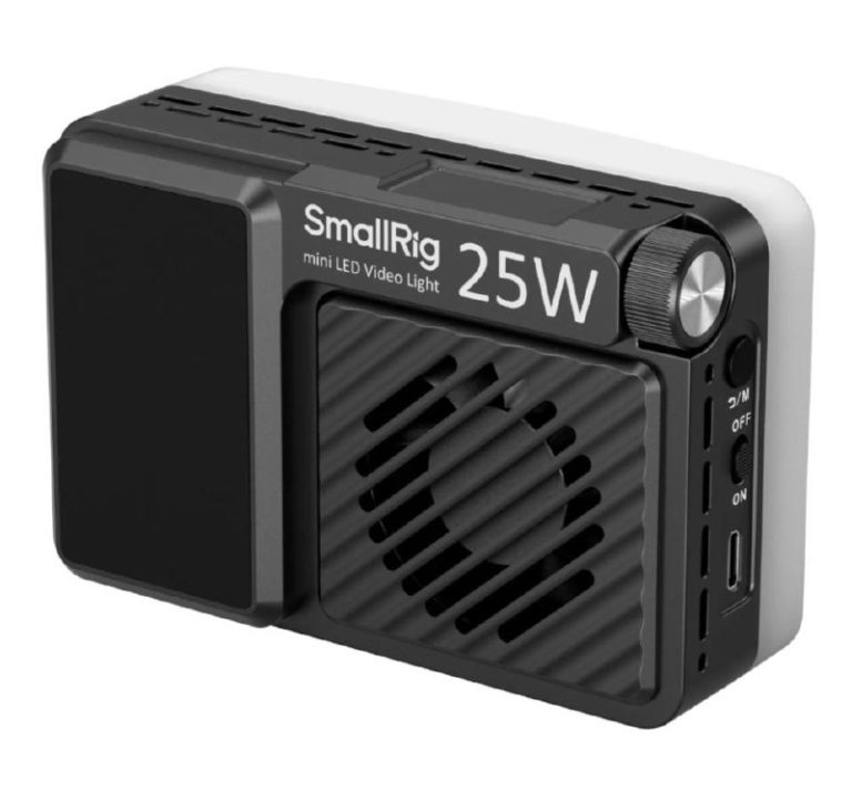 Представлен компактный и при этом мощный источник света SmallRig RM 25C — фото 8