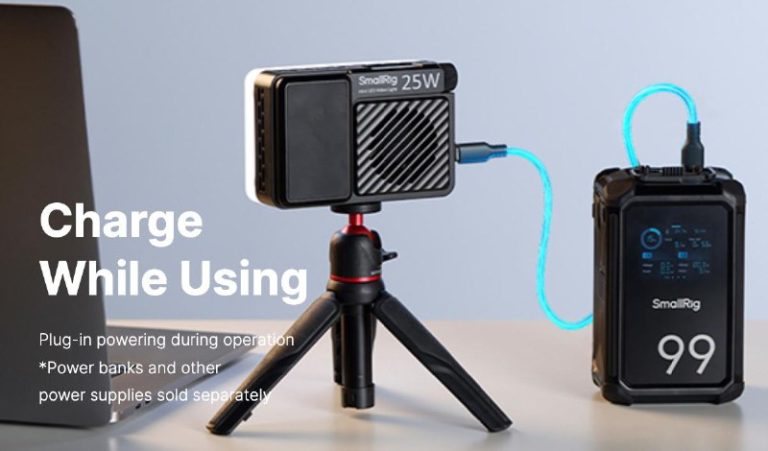 Представлен компактный и при этом мощный источник света SmallRig RM 25C — фото 4