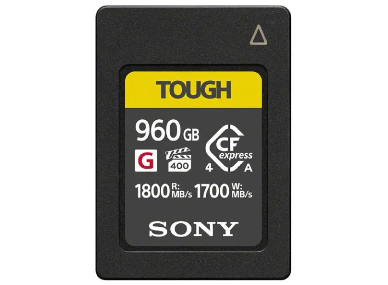 Sony обновила линейку своих карт памяти стандарта CFexpress Type A до версии
