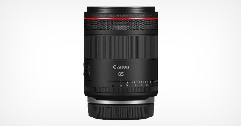Представлен объектив Canon 85mm f/1.4L VCM