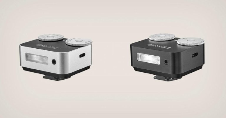 Zeniko представила аккумуляторную мини-вспышку ZA12 Dual Dial Retro