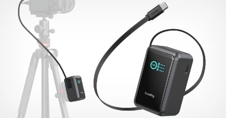 SmallRig Nano Power Bank: Новые пауэрбанки со встроенными креплениями для камер