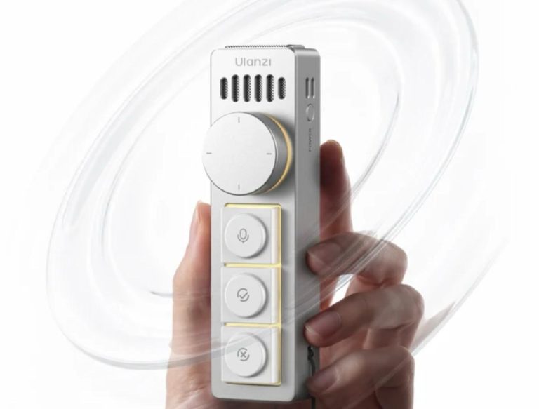 Ulanzi представила голосовой пульт  для AI — VibeKey AU05