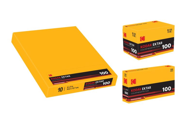 Анонсирована Kodak Ektar 100 с новым дизайном — самая мелкозернистая цветная плёнка за $14
