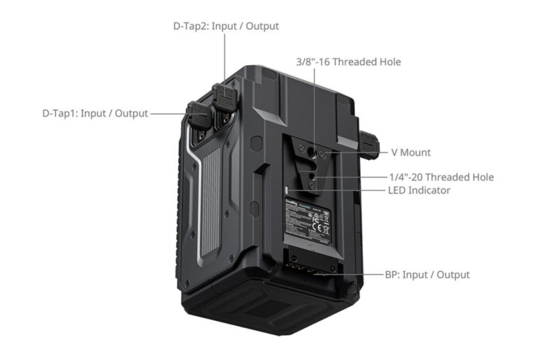 SmallRig T221 — неубиваемый V-Mount на 221 Вт·ч с защитой IP54 за $440 — фото 4