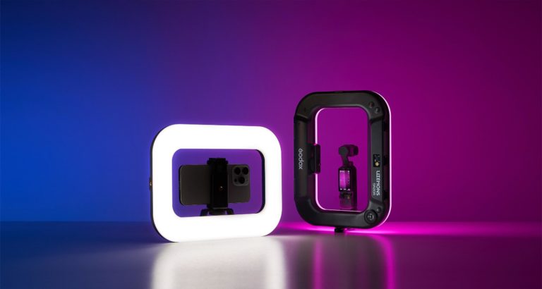 Godox LITEMONS SR20R — RGB-рамка для съёмки на смартфон