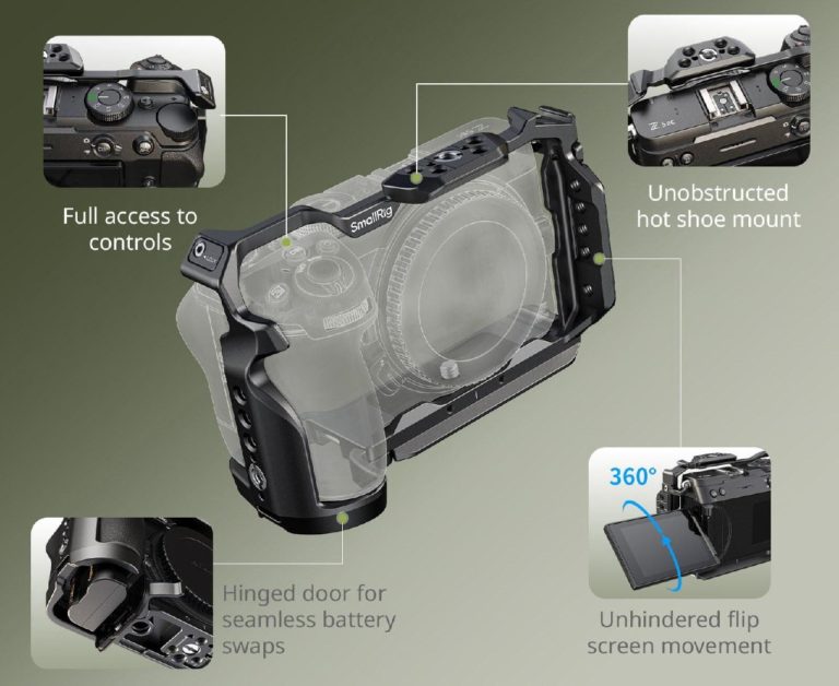 SmallRig выпустила клетку и аксессуары для Nikon Z5IIC всего за $60 — фото 5