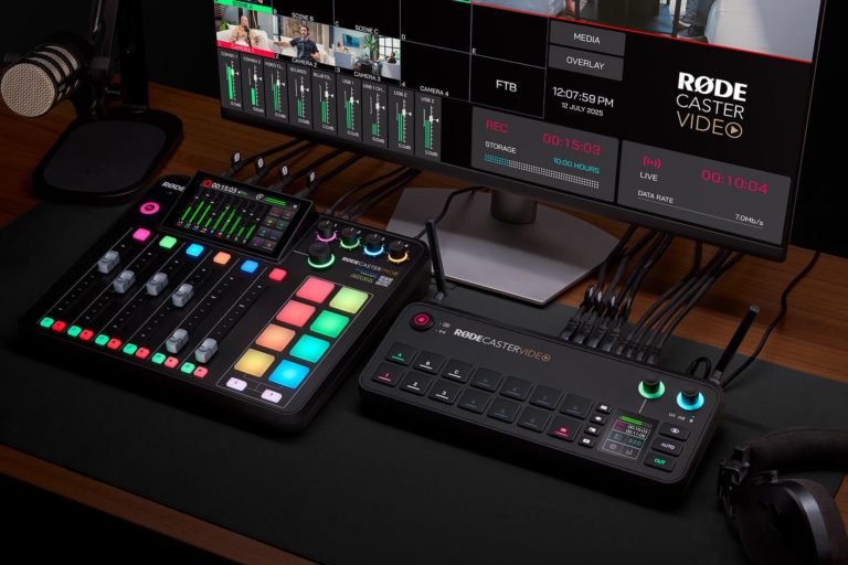 RØDECaster Video научился писать 4K — бесплатная прошивка 1.4 для всех трёх консолей