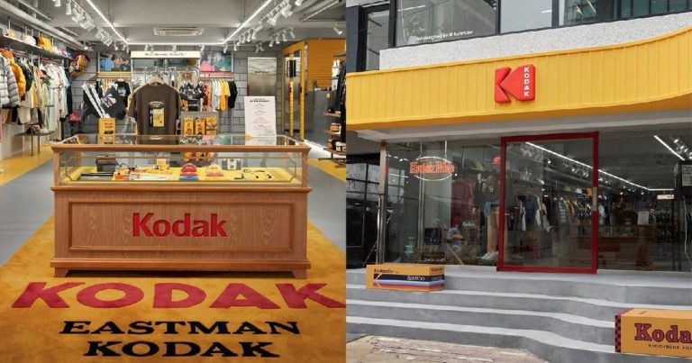 Kodak Apparel открыла новый магазин в Сеуле — там есть одежда и аксессуары с легендарным лого