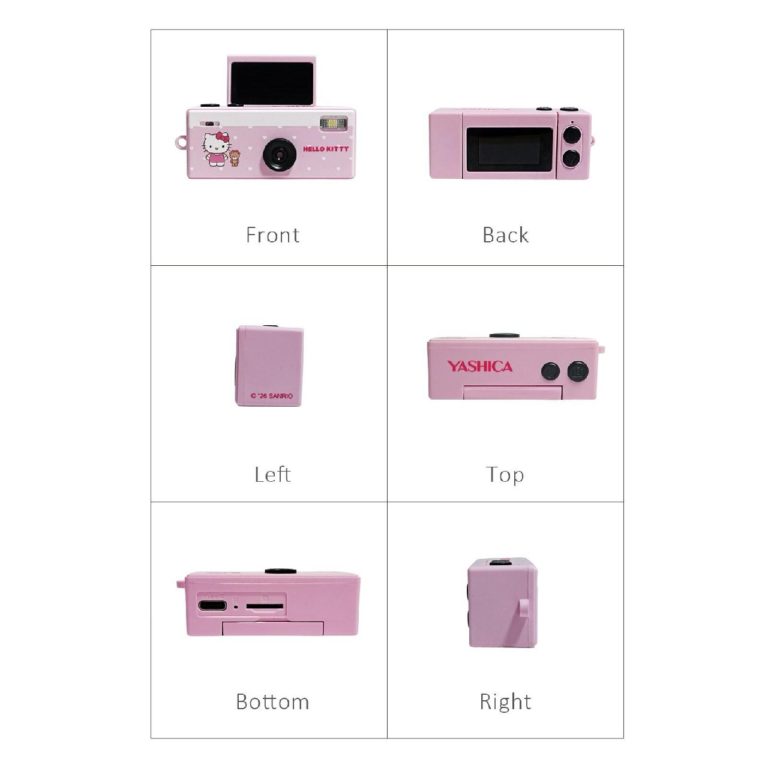 Yashica выпустила четыре камеры-брелока со Snoopy и Hello Kitty всего за $25 — фото 6