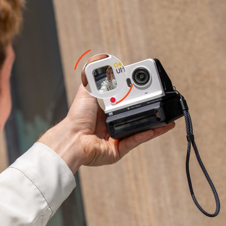 PGYTECH превращает Insta360 GO Ultra в ретро-камеру с моментальной печатью — фото 6