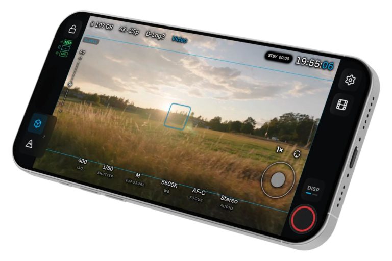 OpenPocketCine — бесплатное приложение-монитор для DJI Osmo Pocket 4