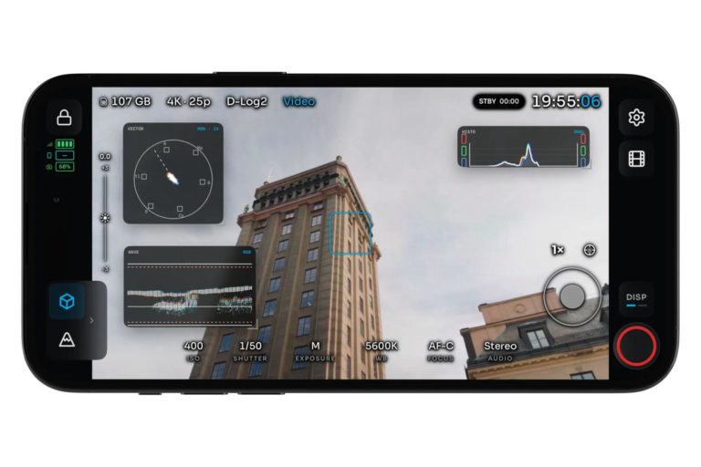 OpenPocketCine — бесплатное приложение-монитор для DJI Osmo Pocket 4 — фото 3