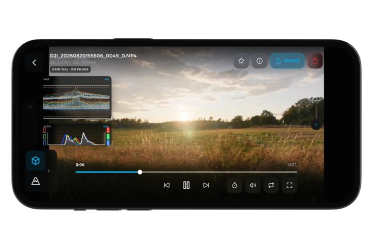 OpenPocketCine — бесплатное приложение-монитор для DJI Osmo Pocket 4 — фото 9