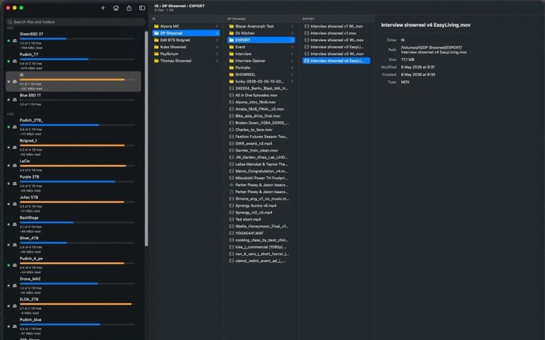 DriveShelf для Mac ищет файлы и дубли даже на отключённых дисках — фото 4