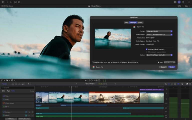 Final Cut Pro 12.4 научился переводить фокус на монтаже в видео с iPhone 18 Pro — фото 7
