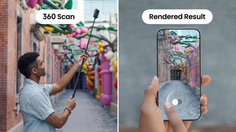 Insta360 X6 научилась превращать 360-видео в объёмные 3D-сцены