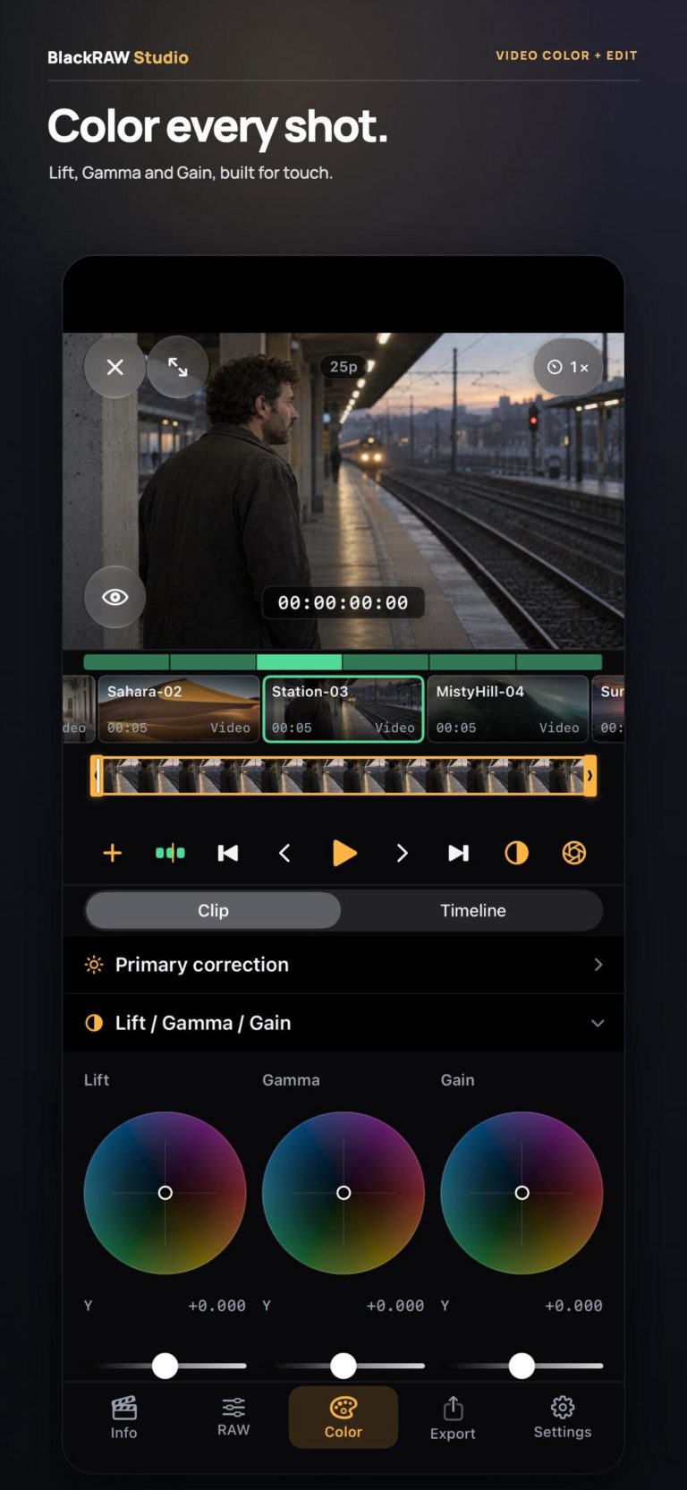 BlackRAW Studio 3.0: цветокоррекция ProRes RAW и BRAW прямо на iPhone — фото 5