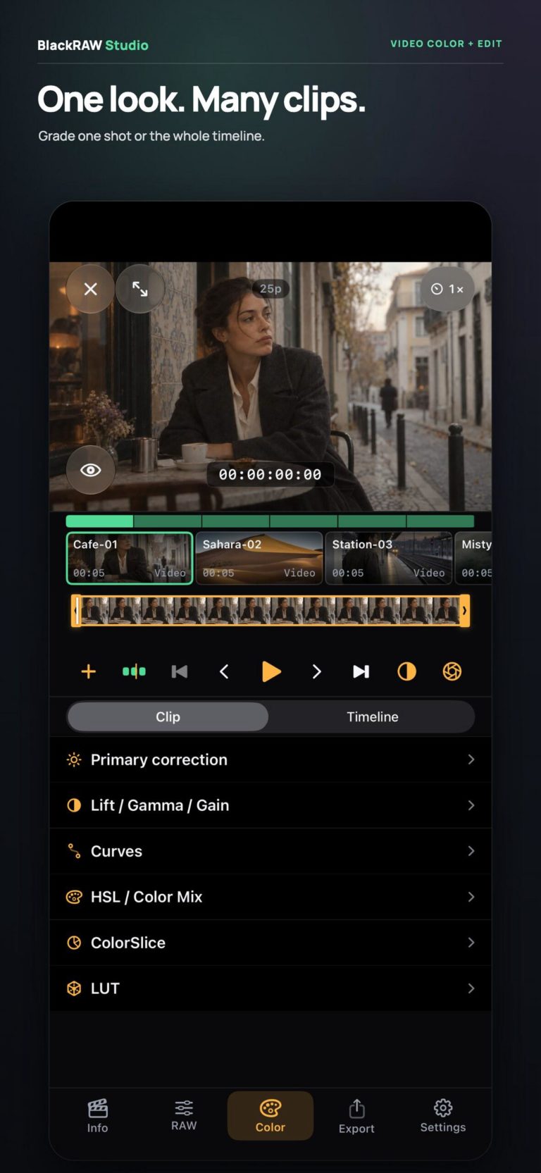 BlackRAW Studio 3.0: цветокоррекция ProRes RAW и BRAW прямо на iPhone — фото 6