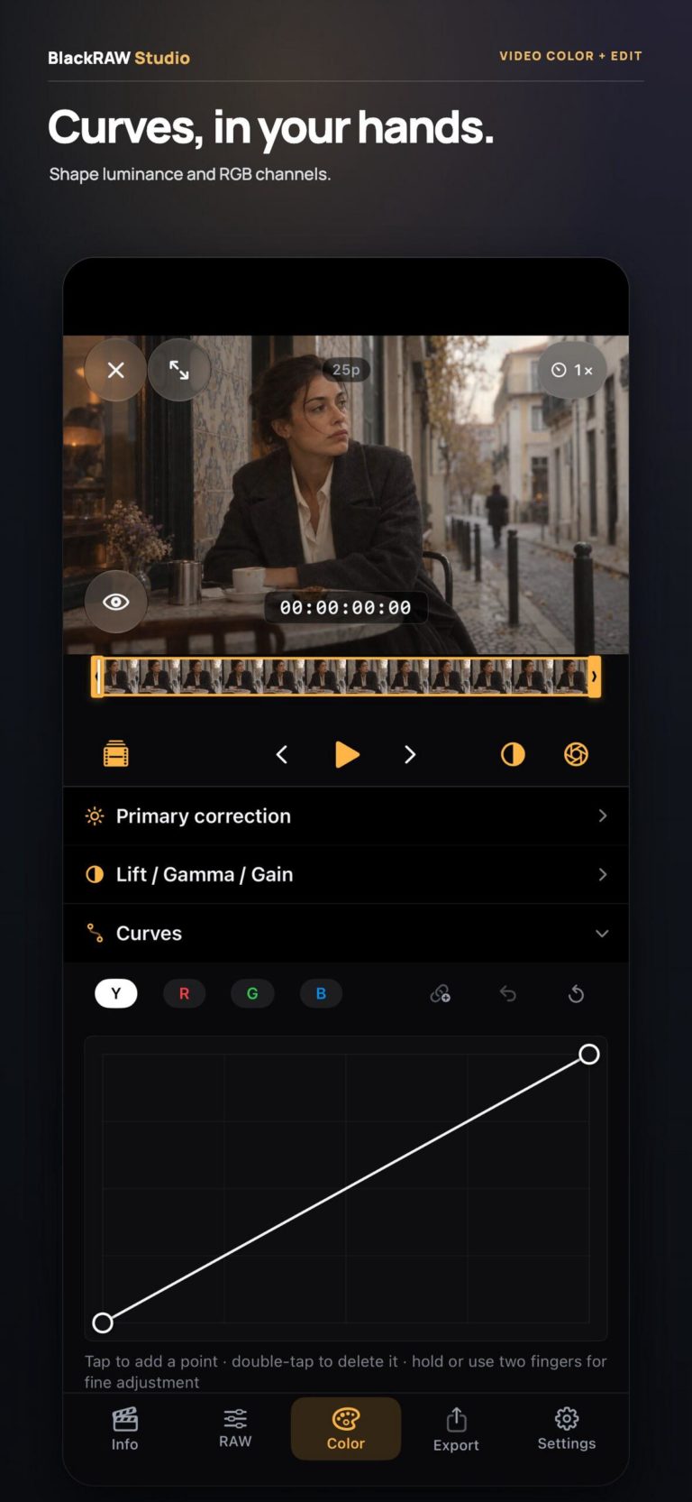 BlackRAW Studio 3.0: цветокоррекция ProRes RAW и BRAW прямо на iPhone — фото 8