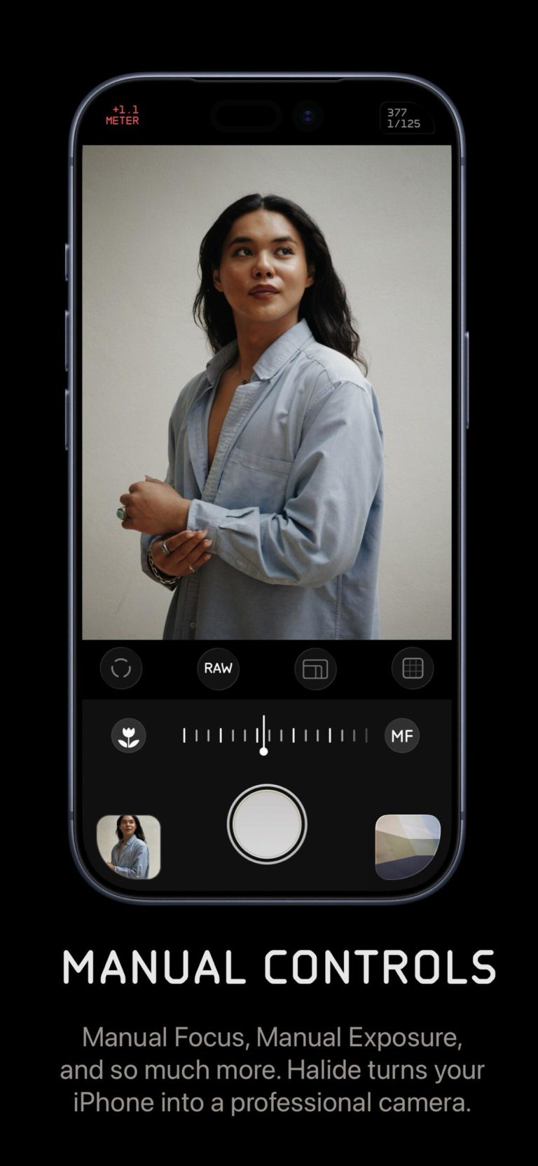 Halide 3.2: на iPhone 18 Pro теперь любая диафрагма от f/1.48 до f/4 — фото 9