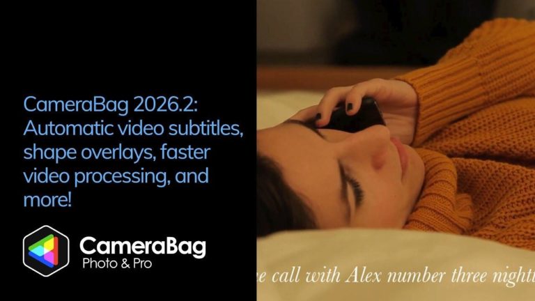 Вышел CameraBag 2026.2: автосубтитры для видео и плёночные пресеты от $24 без подписки — фото 2