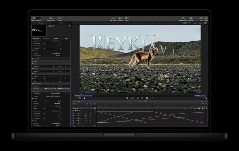 Final Cut Pro 13 засветился раньше анонса: размытие движения и плавные ключевые кадры — фото 3