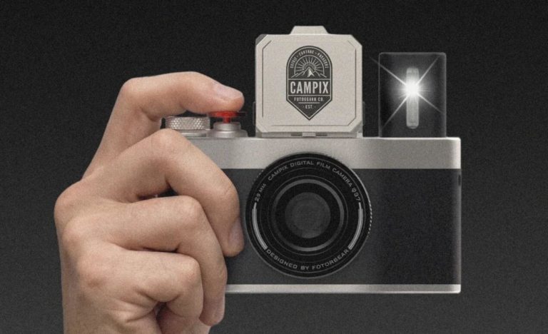Fotorgear Campix — цифровая «плёночная» камера с шахтным видоискателем