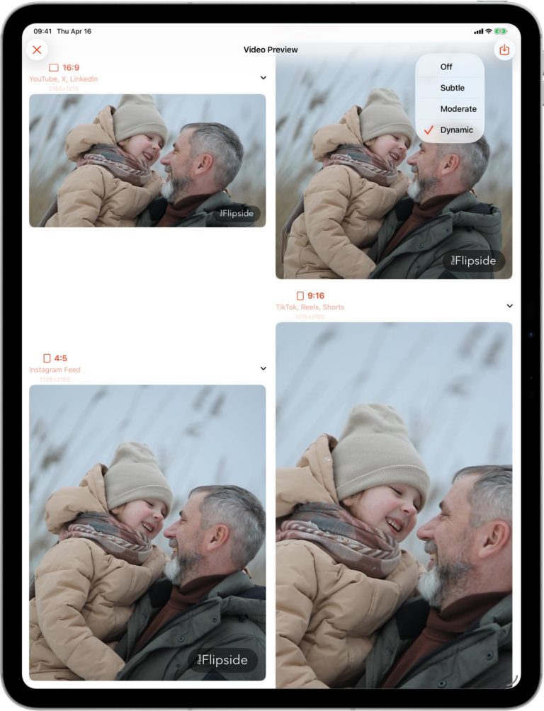 Flixel Flipside: снимаете один раз — получаете кадр для Reels, YouTube и ленты — фото 2