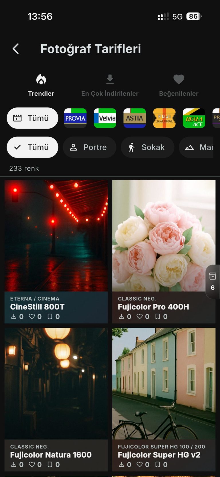 Color X — бесплатное приложение, которое записывает плёночные рецепты в камеру Fujifilm — фото 5