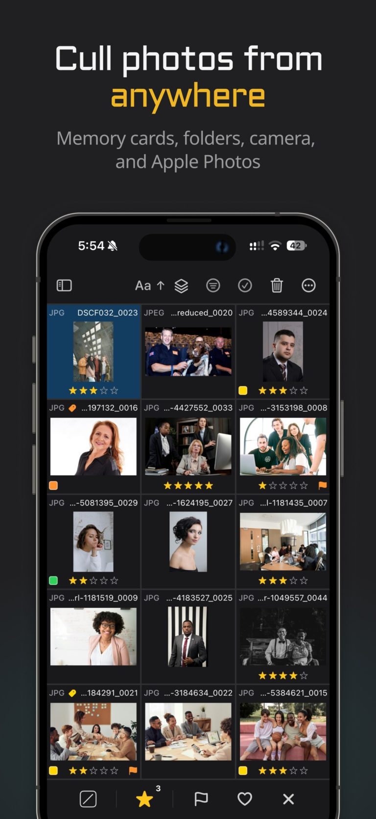 PhotoCuller — быстрый отбор фото на Mac и iPhone без подписки и облака — фото 9