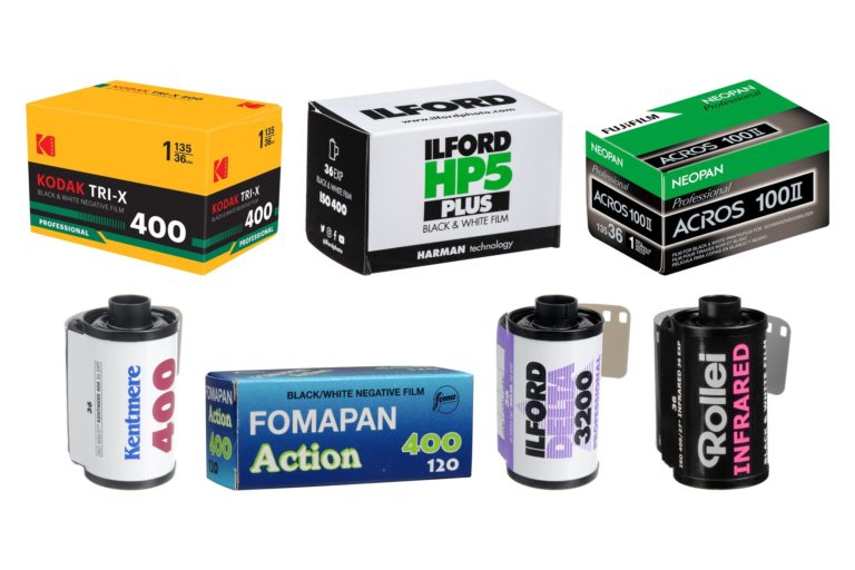 Какую ч/б плёнку выбрать в 2026 году — от Tri-X и HP5 до инфракрасной