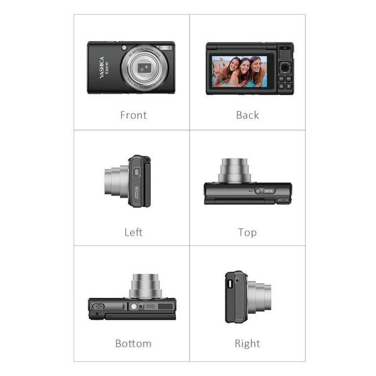 Yashica Crew — карманный компакт с 6-кратным зумом и откидным экраном в духе нулевых — фото 4