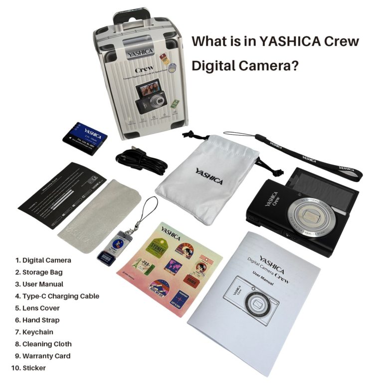 Yashica Crew — карманный компакт с 6-кратным зумом и откидным экраном в духе нулевых — фото 5