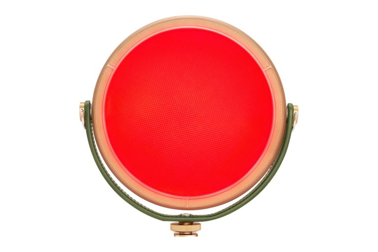 Harlowe Sol 30W Spectra — круглый RGB-свет в ретро-стилистике с дизайнерской сумкой — фото 3
