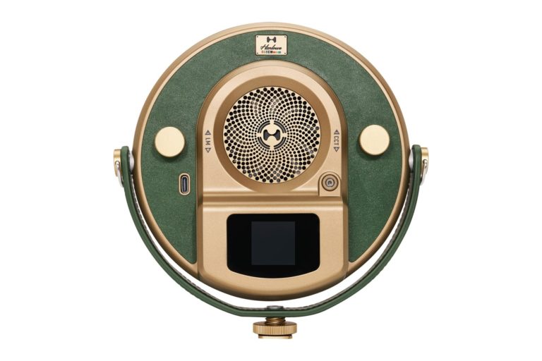 Harlowe Sol 30W Spectra — круглый RGB-свет в ретро-стилистике с дизайнерской сумкой — фото 4