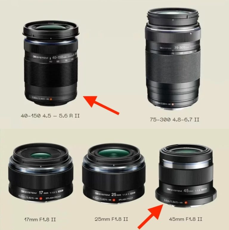 45mm f/1.8 II и 40-150mm R II засветились в официальном эфире OM System — фото 2