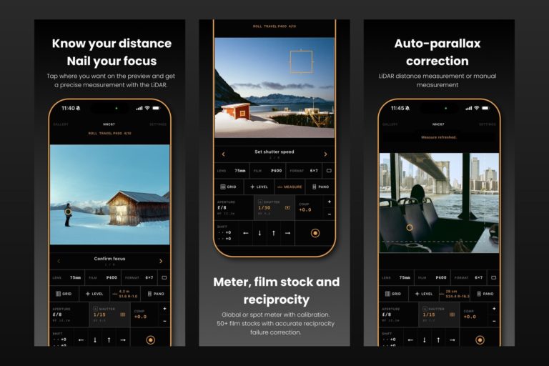 Second View превратит iPhone в видоискатель и экспонометр для плёночной камеры