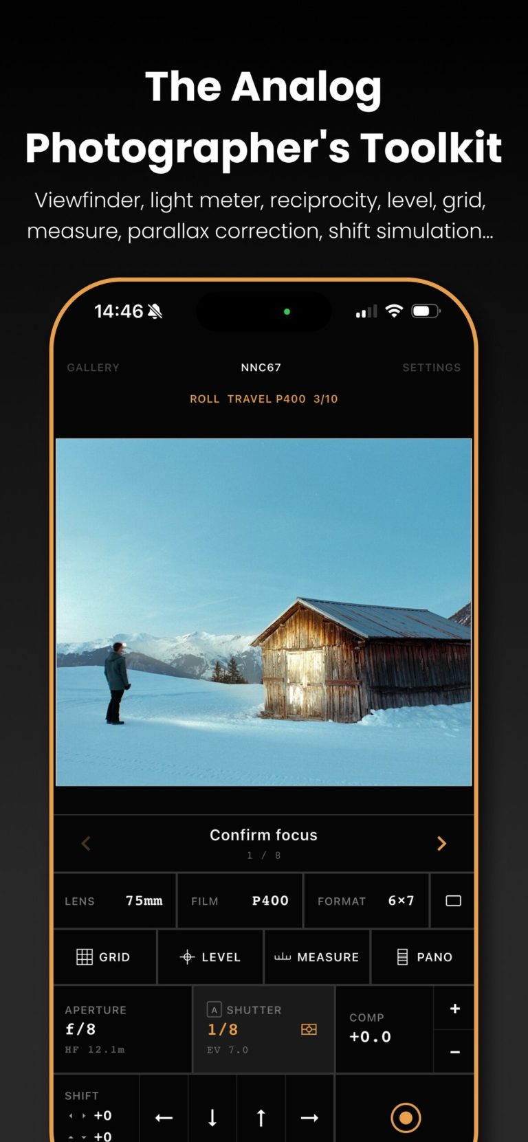 Second View превратит iPhone в видоискатель и экспонометр для плёночной камеры — фото 2