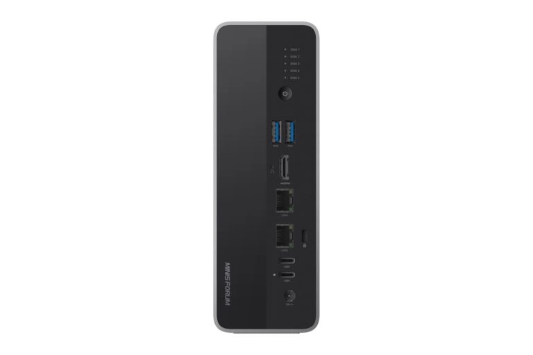 Minisforum S5 — абсолютно бесшумный NAS на пять SSD с сетью 10GbE — фото 4