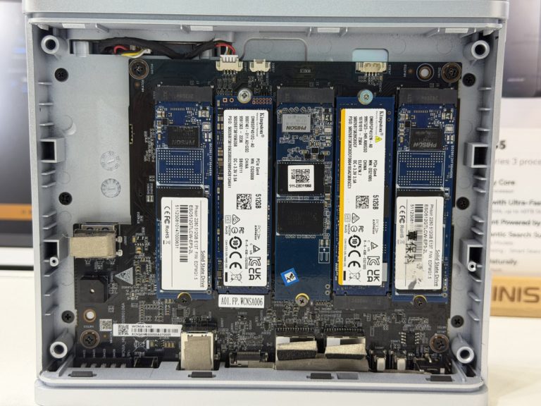 Minisforum S5 — абсолютно бесшумный NAS на пять SSD с сетью 10GbE — фото 7