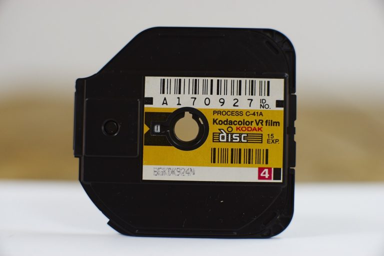 Kodak Disc: необычный формат камер и плёнки, а также первая селфи-камера — фото 8