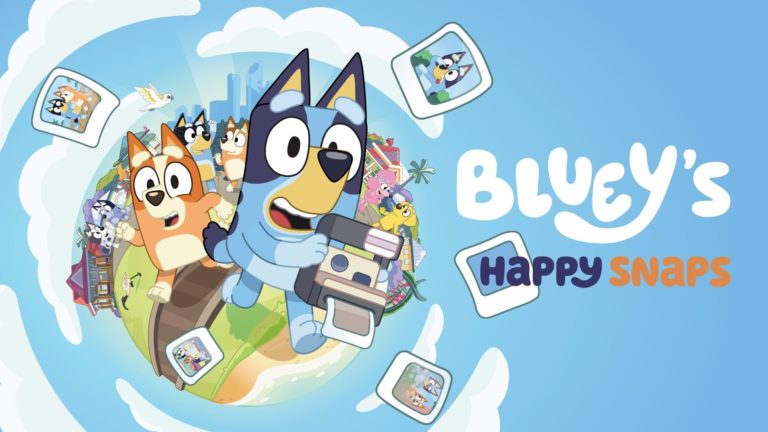 Bluey’s Happy Snaps — детская игра о фотоохоте с папиной мгновенной камерой